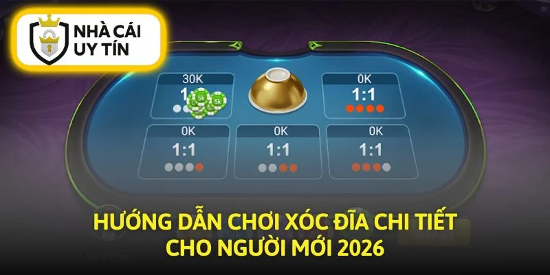 Hướng Dẫn Chơi Xóc Đĩa Chi Tiết Cho Người Mới 2026