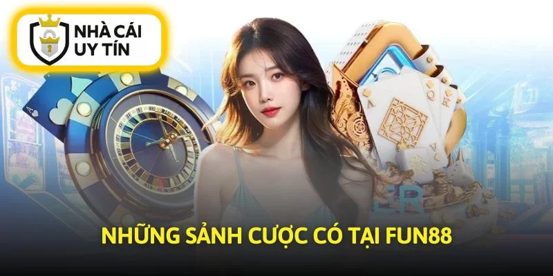Người chơi tận hưởng đa dạng sản phẩm tại FUN88
